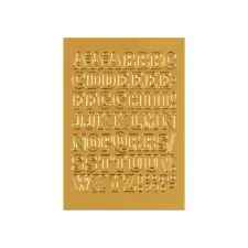 Etiket HERMA 4183 12mm letters A-Z goudfolie 50stuks