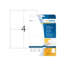 Etiket HERMA 4229 105x148mm A6 correctie wit 100stuks