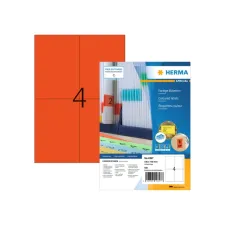Etiket HERMA 4397 105x148mm A6 rood 400stuks