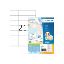Etiket HERMA 4451 70x42mm premium wit 2100stuks
