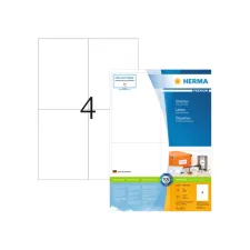 Etiket HERMA 4627 105x148mm A6 premium wit 800stuks