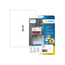 Etiket HERMA 4698 210x297mm weerbestendig wit 25stuks