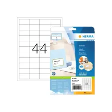 Etiket HERMA 5051 48.3x25.4mm premium wit 1100stuks