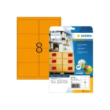 Etiket HERMA 5145 99.1x67.7mm fluor oranje 160stuks