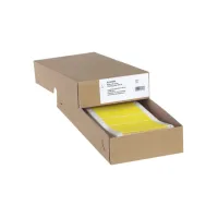 Etiket HERMA 8181 88.9x35.7mm 1-baans geel 2000stuks