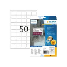 Etiket HERMA 8338 37x25mm weerbestendig wit 1250 etiketten