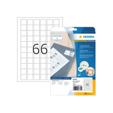 Etiket HERMA 8831 25.4x25.4mm mat wit 1650stuks