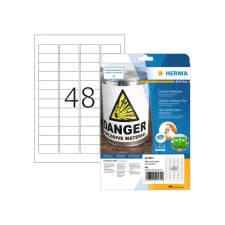 Etiket HERMA 9531 45.7x21.2mm weerbestendig 480 stuks