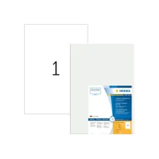 Etiket HERMA 9542 A3 297x420mm weerbestendig rekbaar wit 10 etiketten