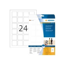 Etiket HERMA 9642 40x40mm QR-code wit 600stuks