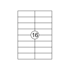 Etiket Quantore 105x37mm 1600 stuks Etiket Quantore 105x37mm 1600 stuks