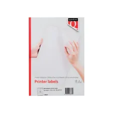 Etiket Quantore 105x48mm 1200 stuks Etiket Quantore 105x48mm 1200 stuks