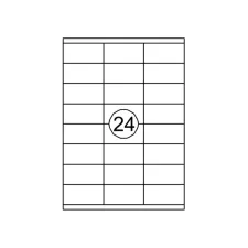 Etiket Quantore 70x35mm 2400stuks