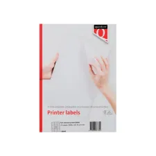 Etiket Quantore 70x37mm 2400stuks