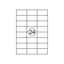 Etiket Quantore 70X37mm 360 stuks