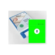 Etiket Rillprint 105x74mm fluorgroen 800 etiketten Etiket Rillprint 105x74mm fluorgroen 800 etiketten