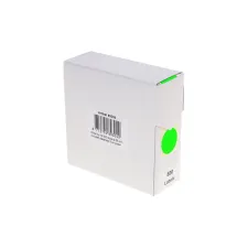 Etiket Rillprint 25mm 500st op rol fluor groen