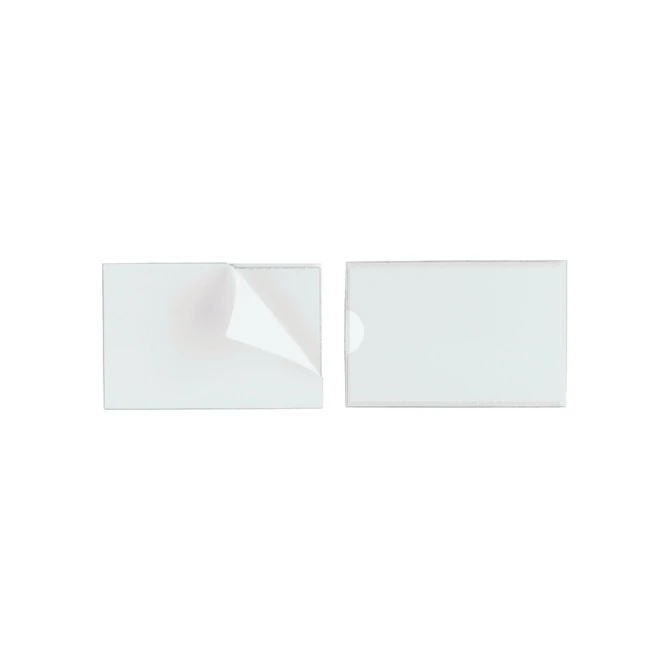 Etikethouder Durable pocketfix 57x90mm zelfklevend 10 stuks