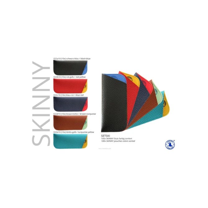 Etui I Need You Skinny voor leesbrillen assorti