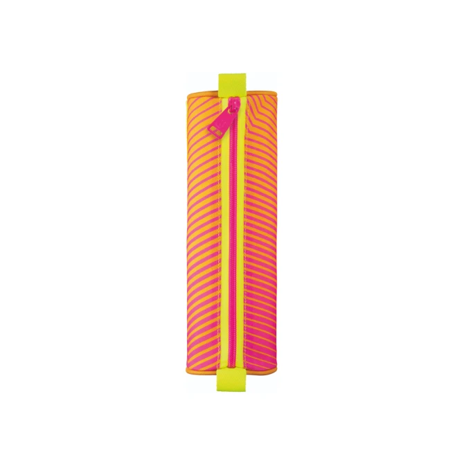 Etui Maped Neon rond oranje-roze