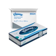 Facial tissues Kleenex 3-laags 72 vel wit 8824 Facial tissues Kleenex 3-laags 72 vel wit 8824
