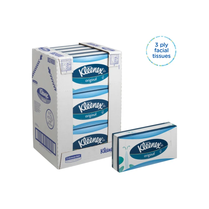 Facial tissues Kleenex 3-laags 72 vel wit 8824