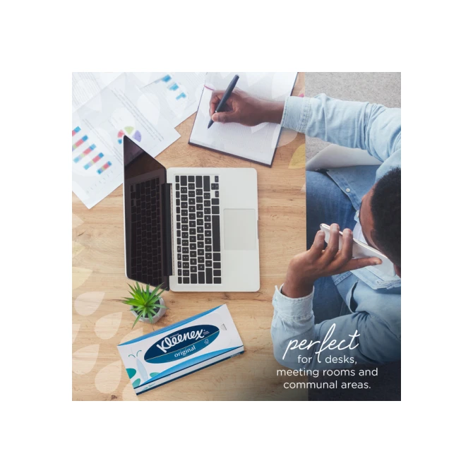 Facial tissues Kleenex 3-laags 72 vel wit 8824