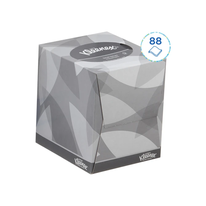 Facial tissues Kleenex kubus 2-laags 88 vel wit 8834
