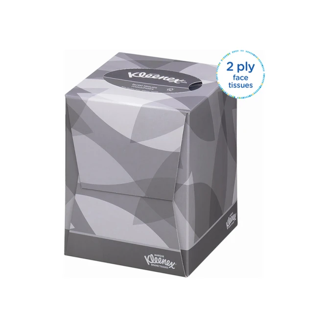 Facial tissues Kleenex kubus 2-laags 88 vel wit 8834
