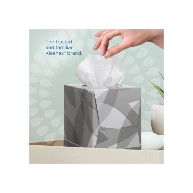Facial tissues Kleenex kubus 2-laags 88 vel wit 8834