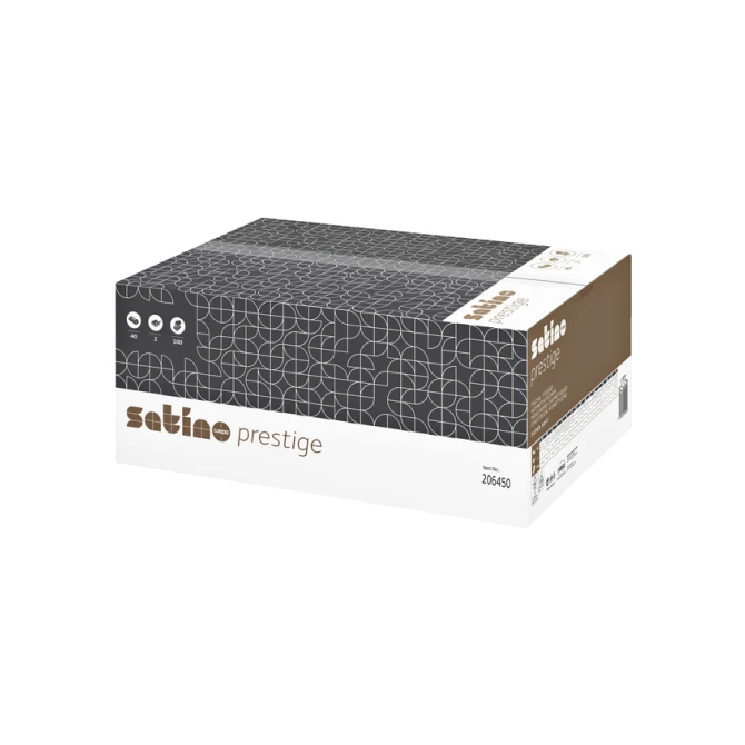 Facial tissues Satino 2-laags 100 vel wit 206450