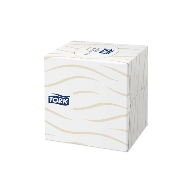 Facial tissues Tork Premium kubus 2-laags 100 vel wit 140278