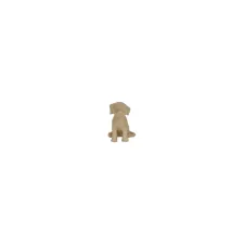 Figuur Décopatch hond 15x13x18cm