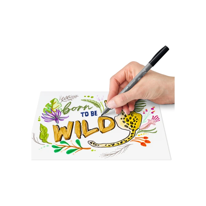 Fijnschrijver Staedtler PigmentArts Intens zwart