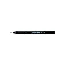 Fineliner Artline 200 rond fijn zwart