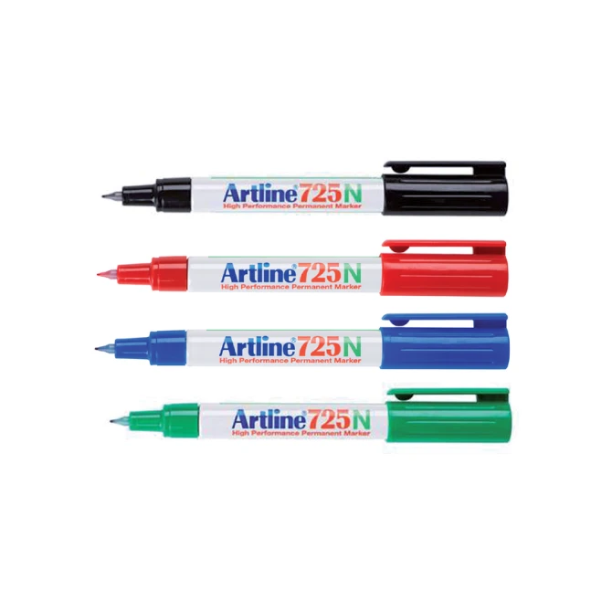 Fineliner Artline 725 rond fijn blauw