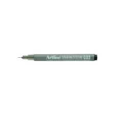 Fineliner Artline technisch 0.03mm zwart