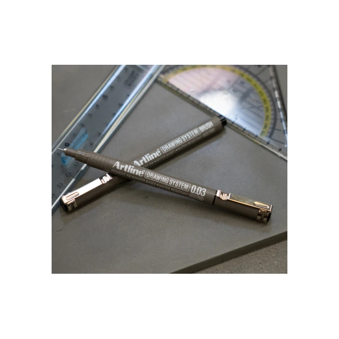 Fineliner Artline technisch 0.03mm zwart