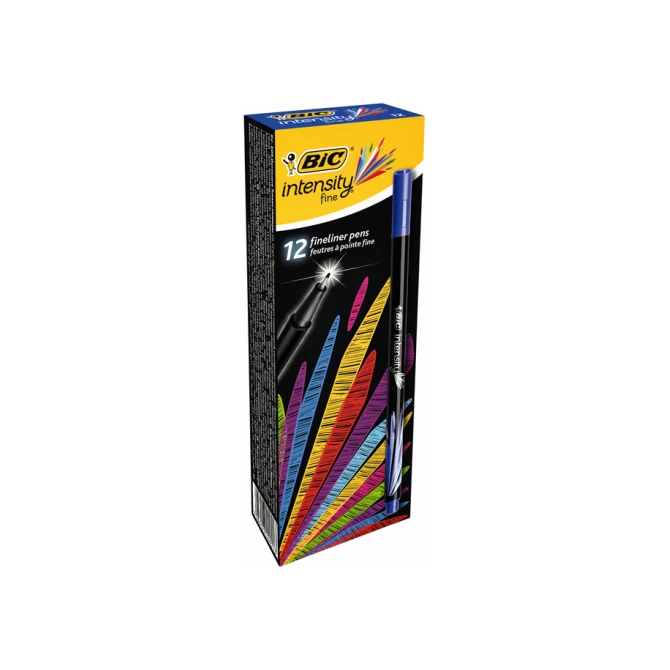 Fineliner Bic Intensity fijn blauw