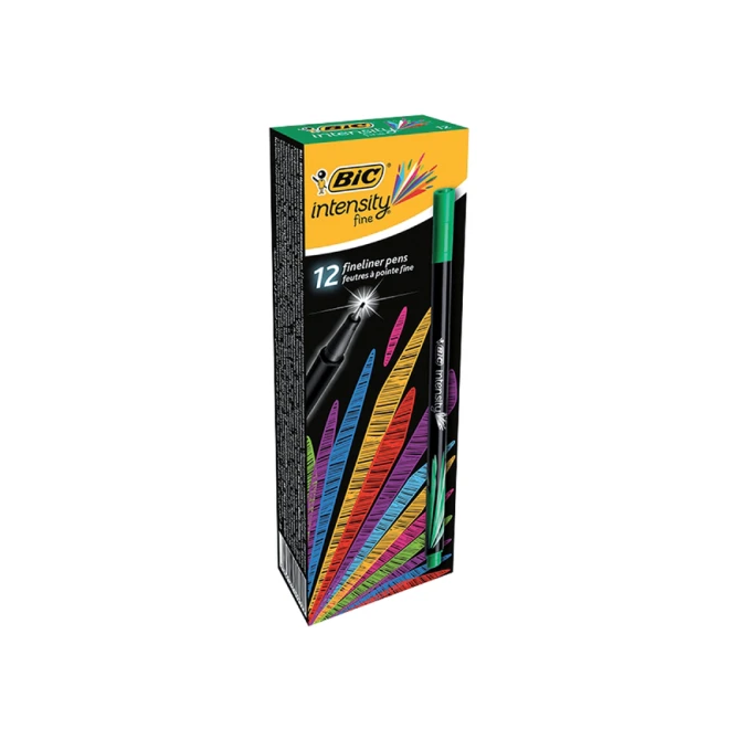 Fineliner Bic Intensity fijn groen