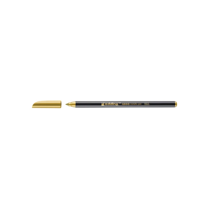 Fineliner edding 1200 053 fijn metallic goud