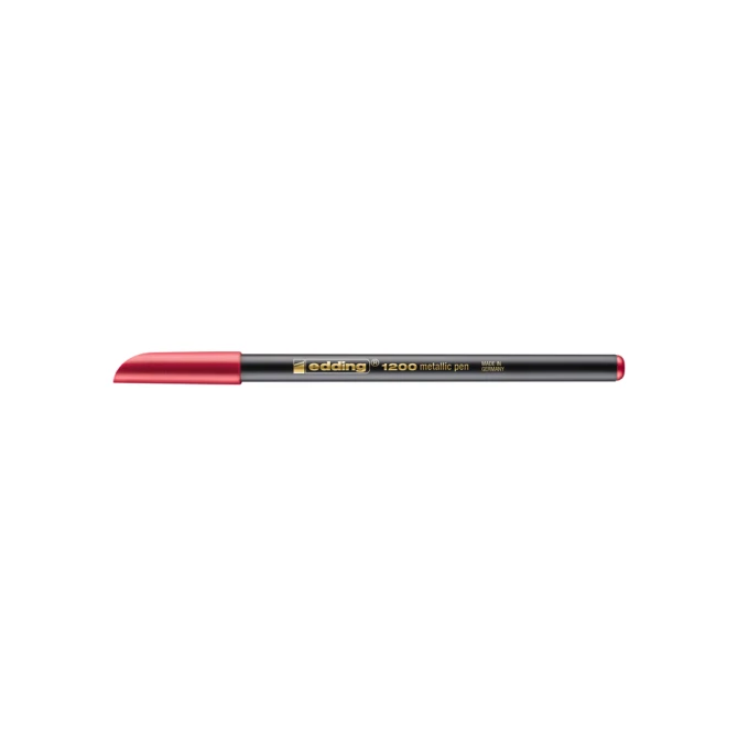 Fineliner edding 1200 072 fijn metallic rood
