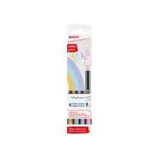 Fineliner edding 1200 fijn glitter pastel assorti set à 4 stuks Fineliner edding 1200 fijn glitter pastel assorti set à 4 stuks