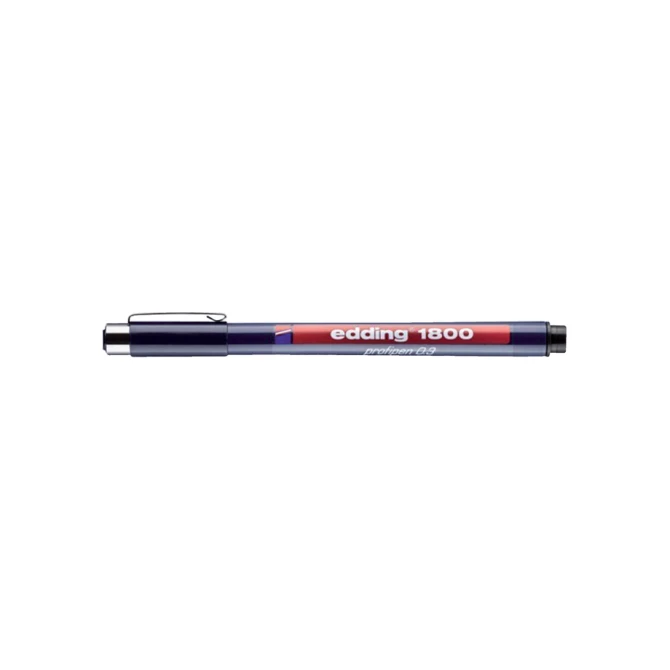 Fineliner edding 1800 0.35mm zwart