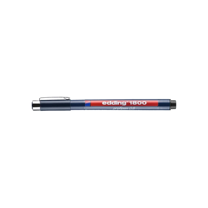 Fineliner edding 1800 0.5mm zwart