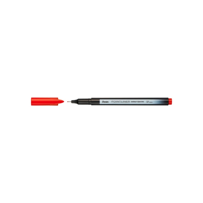 Fineliner Pentel Pointliner S40-B fijn rood