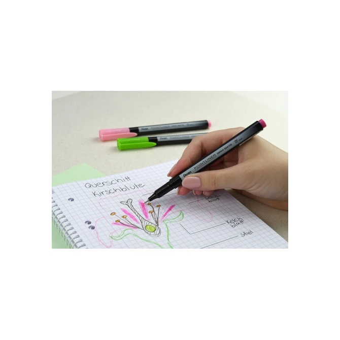 Fineliner Pentel Pointliner S40-C fijn blauw