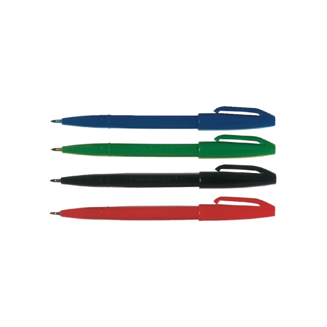 Fineliner Pentel Signpen S520 medium rood