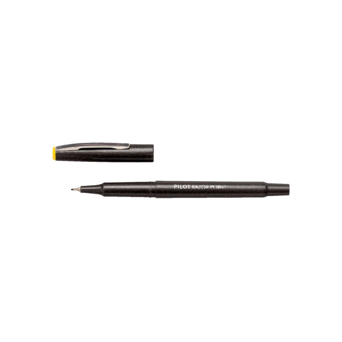 Fineliner PILOT Razor Point fijn zwart