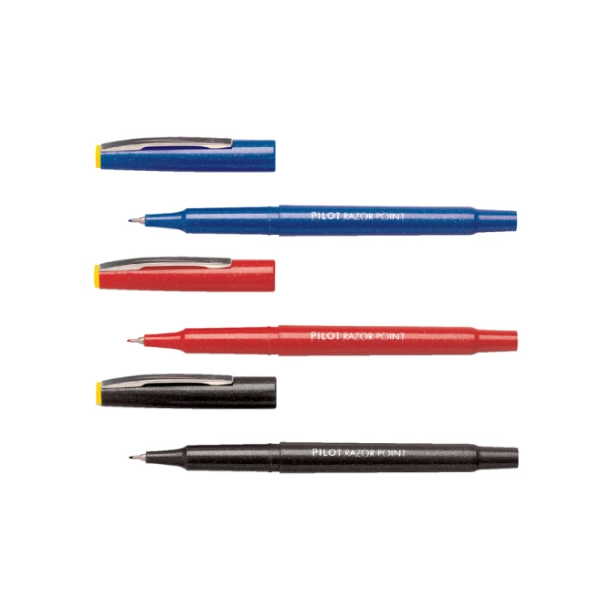 Fineliner PILOT Razor Point fijn zwart